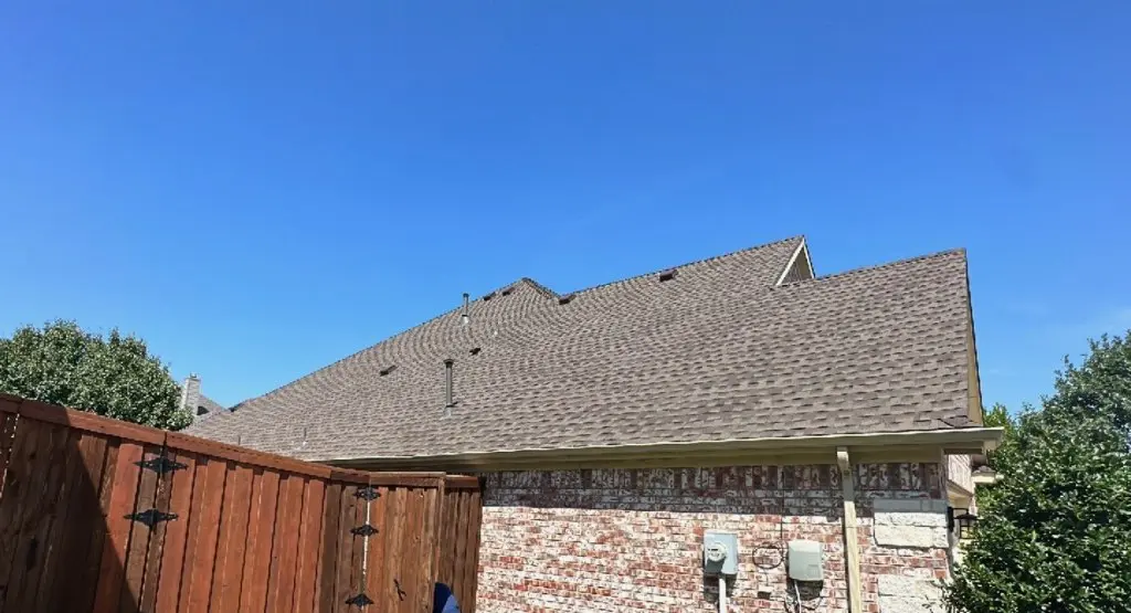 Completed roof replacement project in Harker Heights